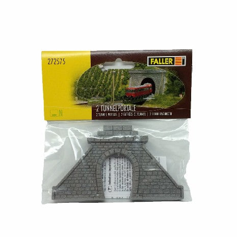 Entrée de Tunnel N Simple - Décor pour Modélisme Ferroviaire