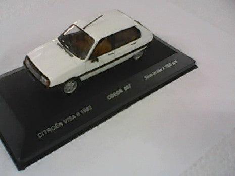 CITROEN VISA 2 1982 - Miniature 1/43 en Blanche