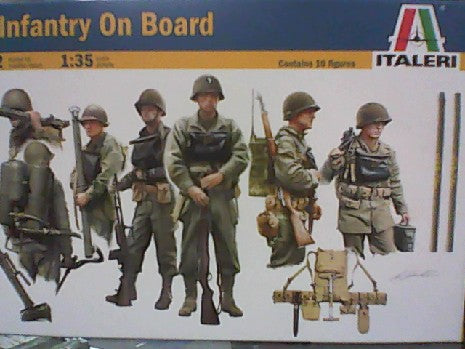 INFANTERIE US EMBARQUEE  Ech 1/35