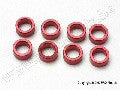 Spacer, pushrod (aluminum, red) (use with 5318 or 5318X pushrod
