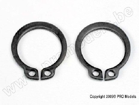 Rings, retainer (snap rings) (14mm) (2)