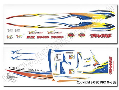 Decal sheet, Villain EX