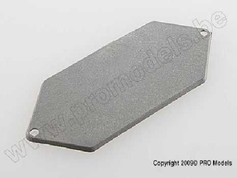 Mounting plate, receiver (grey)