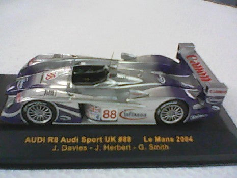 AUDI R8 2E LE MANS 2004 1/43