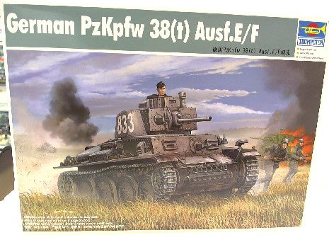 GERMAN PZKPFW 38(T) AUSF. E/F 1/35