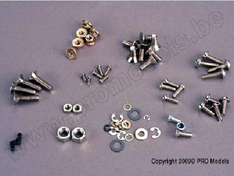 Screw set for GTP (assorted machine screws, e-clips, set screws)