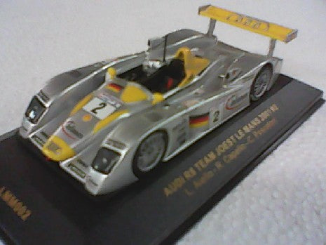 Audi R8 LM 2001 N2 - Maquette de Voiture Miniature 1/43