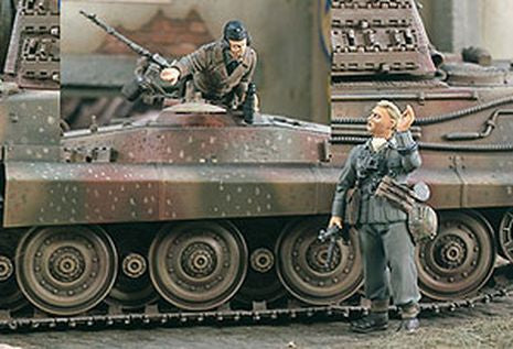 FANTASSIN+TANKISTE ALLEM.1/35
