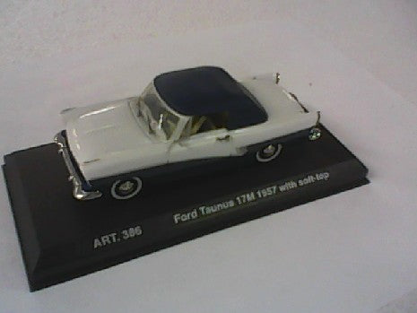 FORD TAUNUS 17M 57 BLANCHE 1/43