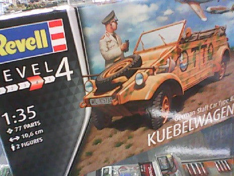 GERMAN STAFF CAR TYPE 82 KUEBELWAGEN 1/35