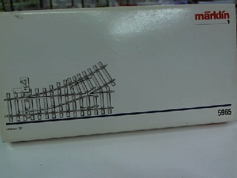 Aiguillage Gauche Échelle 1 - Marque Märklin