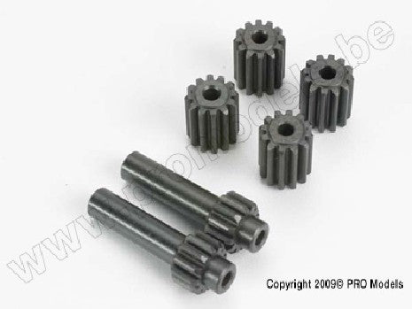 Differential gears, hardened