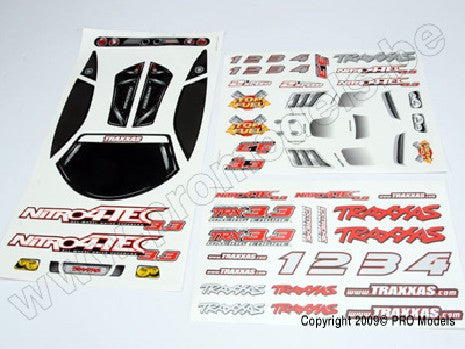Decal sheet, Nitro 4-Tec 3.3