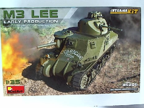 M3 LEE EARLY PROD WITH INTERIOR KIT 1/35