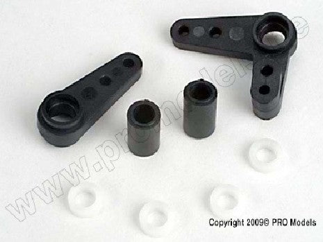 Bellcranks (l&r)/ bellcrank post spacers (2)