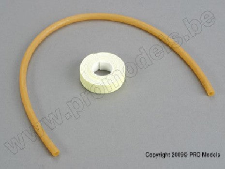 Water seal-foam tape strip/water seal-notched rubber tube