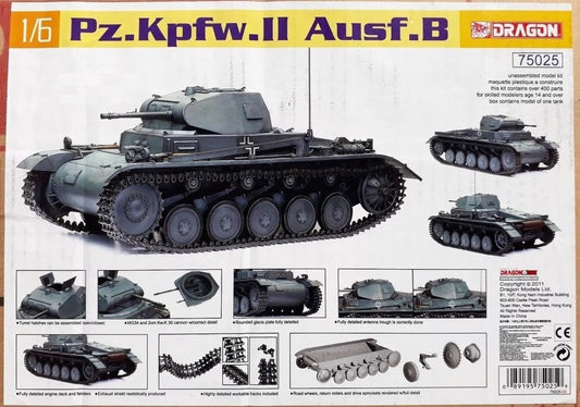 PZ.KPFW.II AUSF.B 1/6