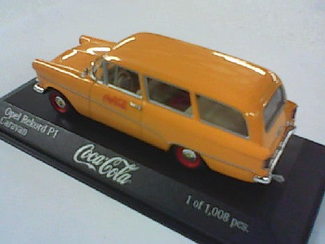 OPEL REKORD P1 BREAK 1958 COCA COLA 1/43