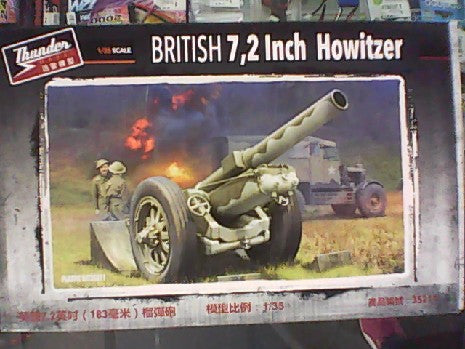BRITISH 7.2 INCH HOWITZER 1/35