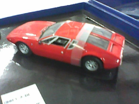 Miniature DE TOMASO MAGUSTA ROUGE 1969 - Modèle 1/43