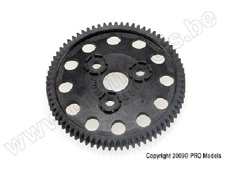 Spur gear, 72-tooth (0.8M)
