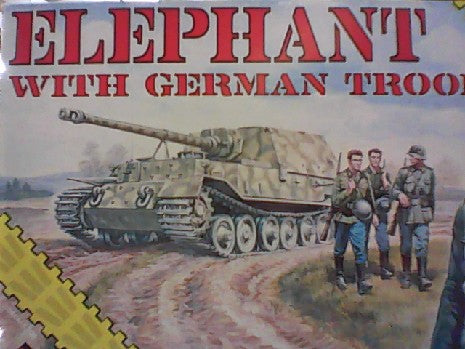 ELEPHANT GERMAN TROOPS 1/72