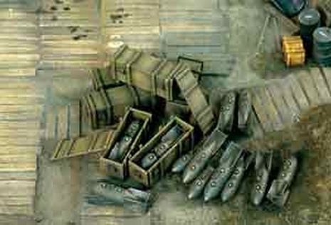 BOMBES+BOITES LUFT.250KG 1/48