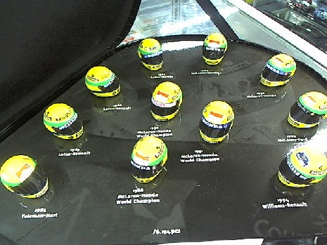 ASSORT. CASQUE AYRTON SENNA