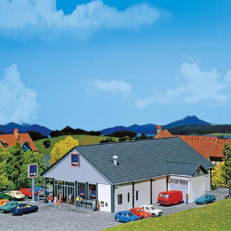 SUPERMARCHE ALDI N - Décor Modélisme pour Trains N