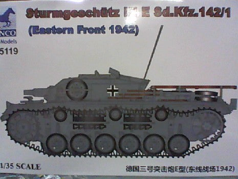 STURMGESCHUTZ III E SDKFZ 1/35