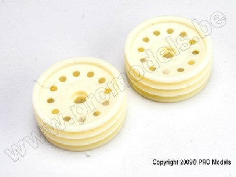 X-wheels, 2.1", dyeable nylon (front) (2)