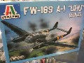 Maquette FW189 A1 UHU 1/72 - ITALERI