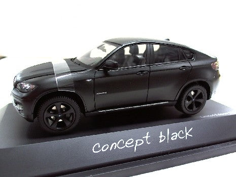 BMW X6 NOIR MAT          1/43