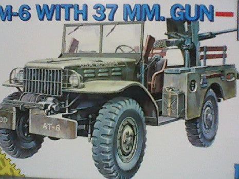US M-6 WITH 37MM GUN  1/72