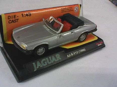 JAGUAR XJS V12 1988 CABRIOLET 1/43 SILVER