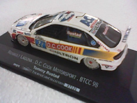 RENAULT LAGUNA DC COOK BTCC 98 TOMMY RUSTAD