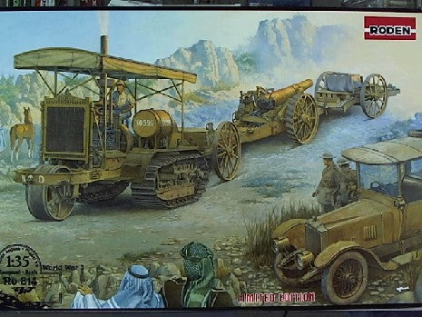 HOLT 75 ARTILLERY TRACTOR AVEC BL 8-INCH HOWITZER MK.VI 1920 /35