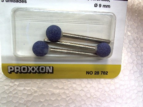 Meules en Corindon PROXXON - Ensemble de 3 Pièces pour Finitions Précises