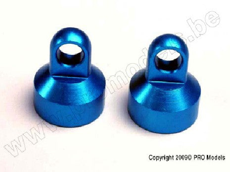Shock caps, aluminum (2)