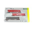 Coffret de Wagons N avec Bâche Coulissante - Minitrix