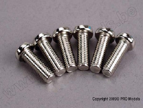 Screws, 5x15mm roundhead machine (6)