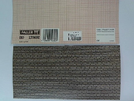 Plaque Décorative HO pour Trains Miniatures - Faller