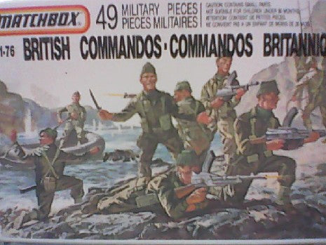 COMMANDOS BRITANIQUES 1/72