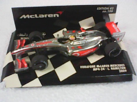 MCLAREN MERCEDES VODAFONE MP4 L HAMILTON 2009 1/43