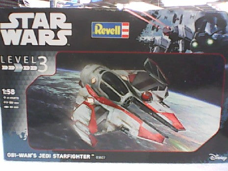 OBI WAN'S JEDI STARFIGHTER 1/58