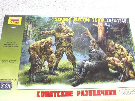 ESCOUADE RECONNAISSANCE SOVIETIQUE 1/35