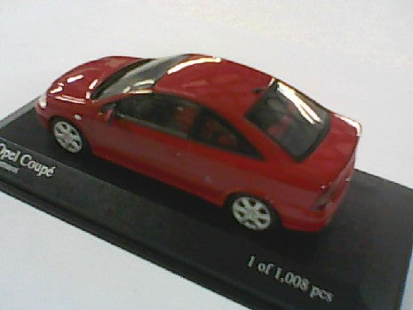 OPEL COUPE ROUGE 1/43