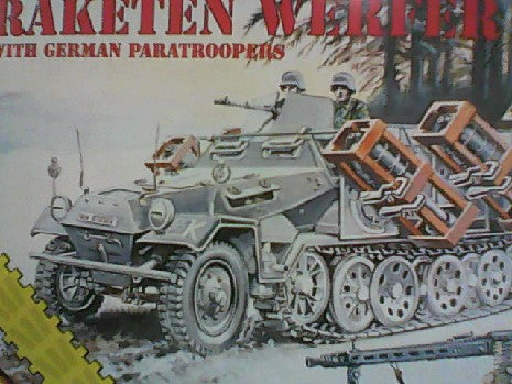 RAKETEN WERFE GERMAN PARATROOPS 1/72