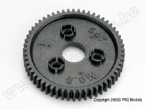 Spur gear, 56-tooth (0.8 metric pitch)