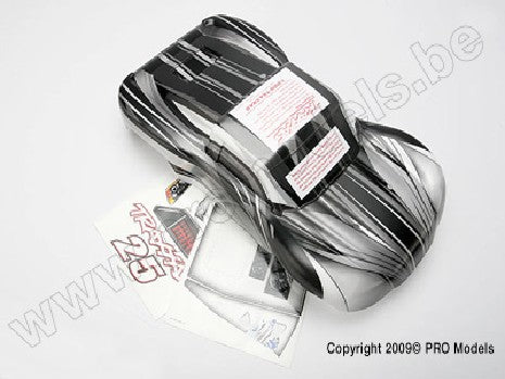 Body, 1/16 Slash, ProGraphix, (replacement for painted body. Gra